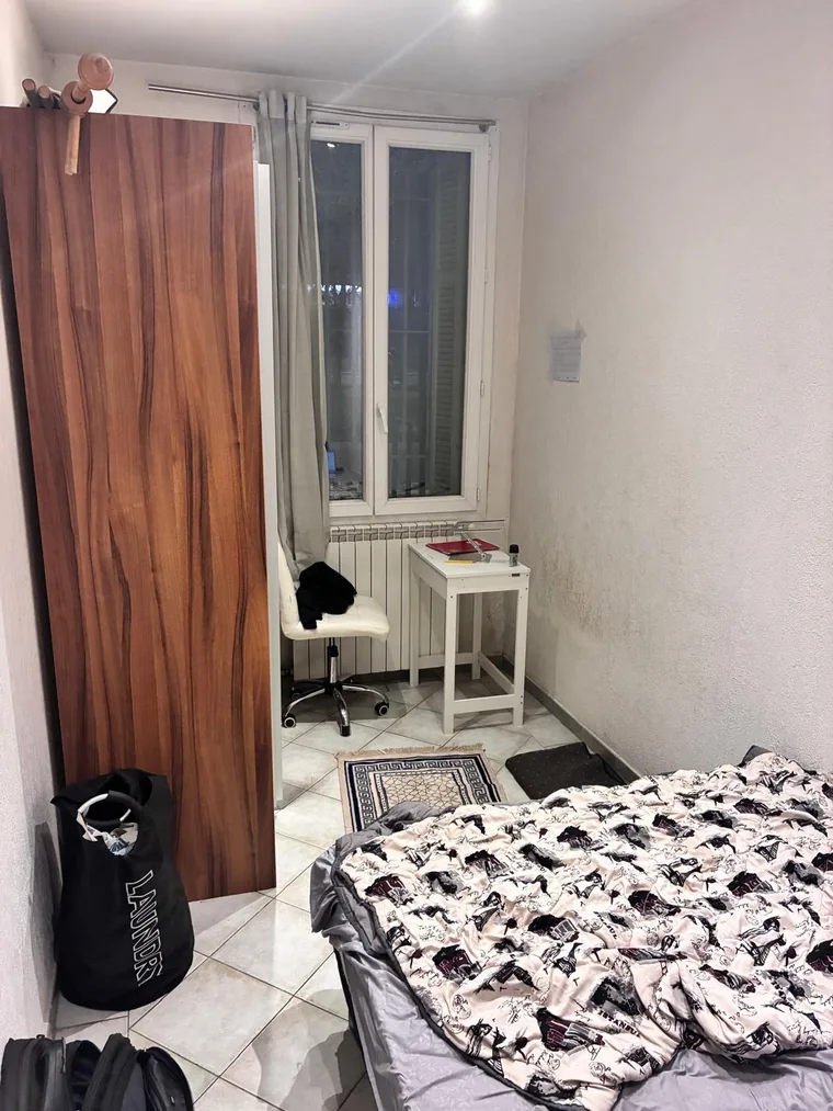 Une chambre banale avant transformation